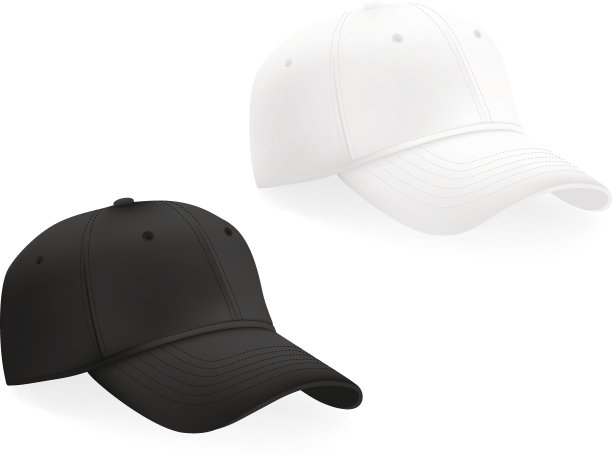 棒球帽模板。图片下载
