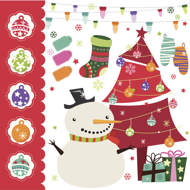 圣诞元素集图片下载