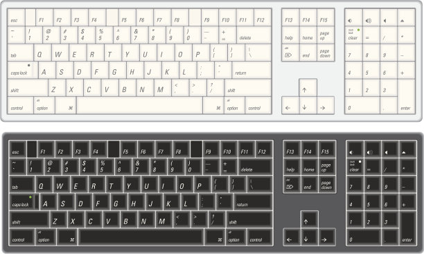 电脑键盘图片下载