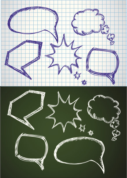 手绘粗略的泡沫图片下载