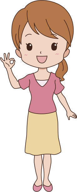 可爱的女孩素材图片