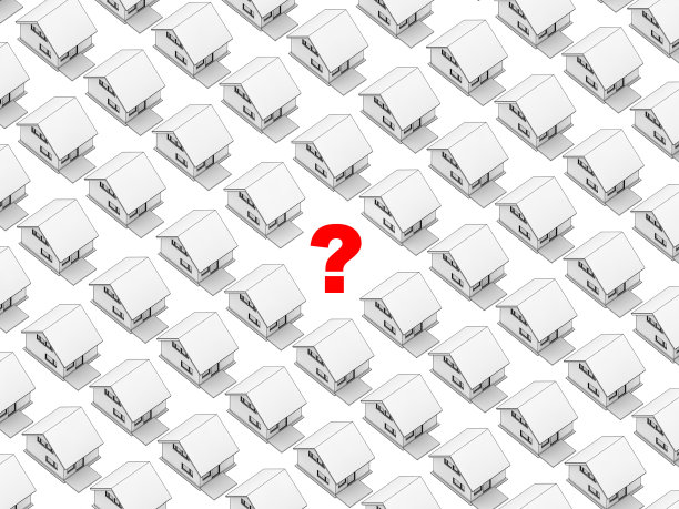 带问号的房子图片下载