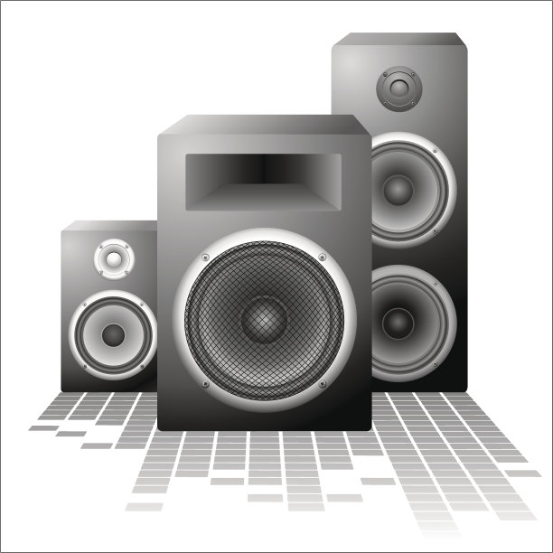 向量扬声器图片下载