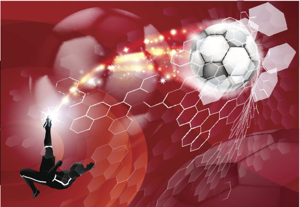 足球运动背景图片下载