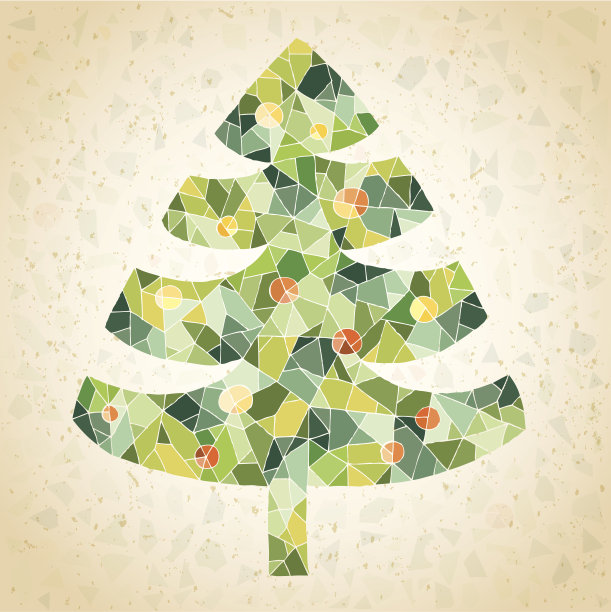 枯燥乏味的圣诞树图片下载