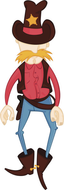 狂野西部的警长图片下载