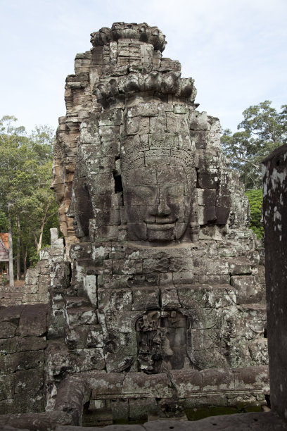 巴戎寺寺庙柬埔寨图片下载