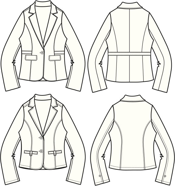 女士时尚外套图片下载