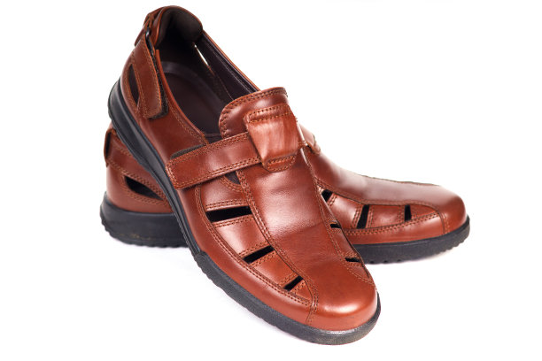 男式凉鞋隔离图片下载