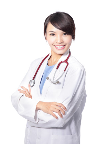 一个微笑的女医生的肖像图片下载