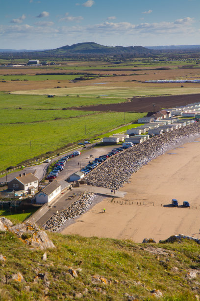 布伦特诺尔和布里安海滩萨默塞特旅游景点图片下载