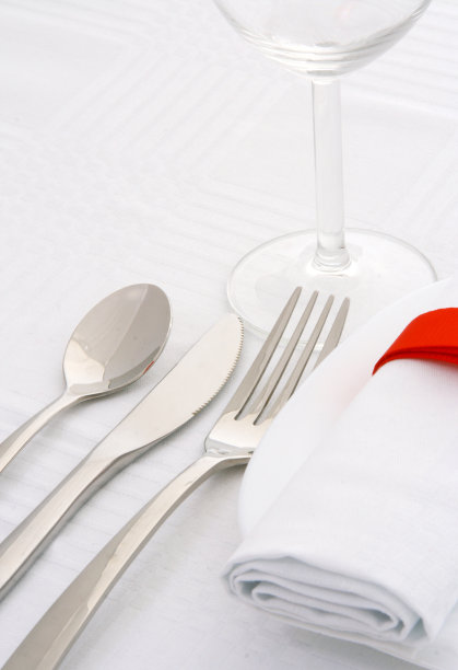 白色装饰餐厅图片下载