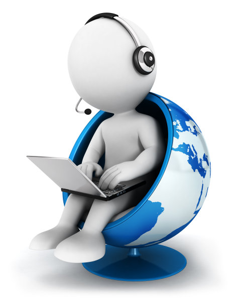 3d白人全球经理图片下载