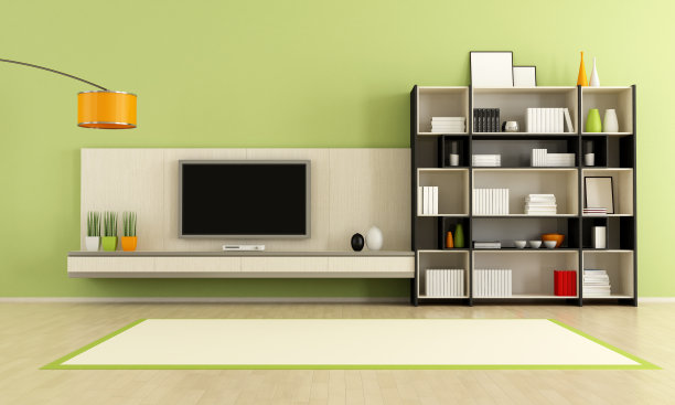 绿色生活空间图片下载