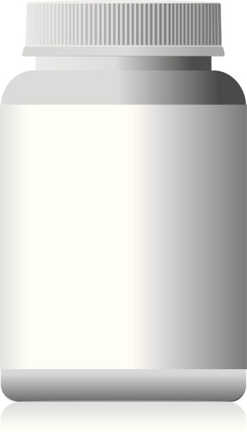 白色的瓶子。图片下载