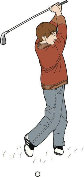 高尔夫球手图片下载