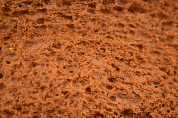 黑面包的特写图片下载