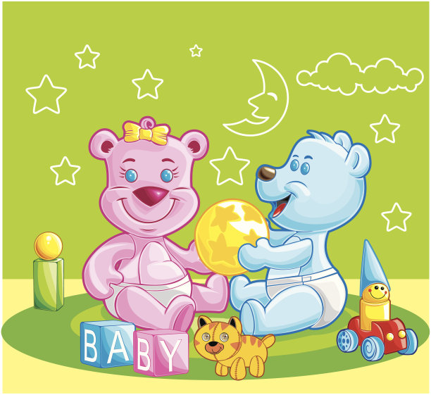 泰迪熊玩图片下载