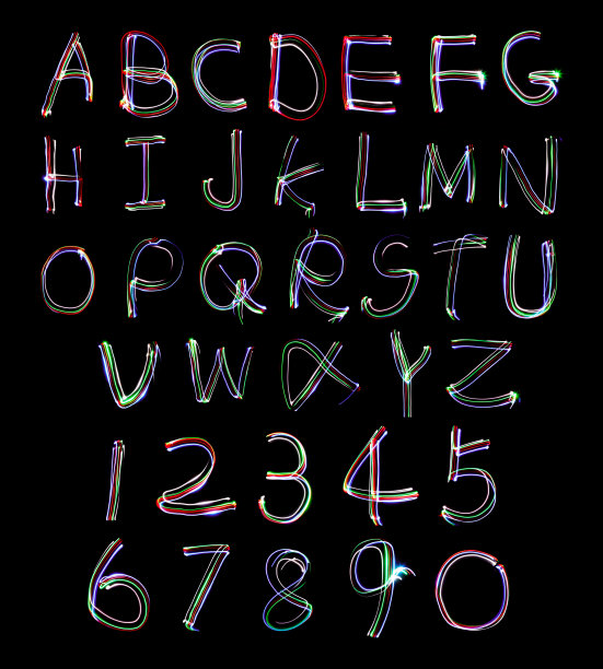 光绘摄影图片下载