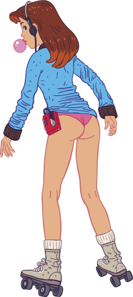 年轻的溜冰者图片下载
