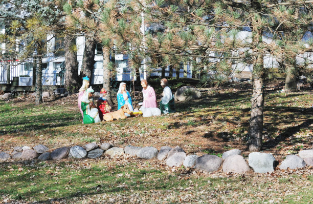 基督诞生的场景图片下载