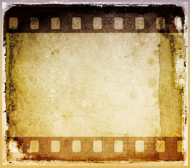 垃圾胶片带框图片下载