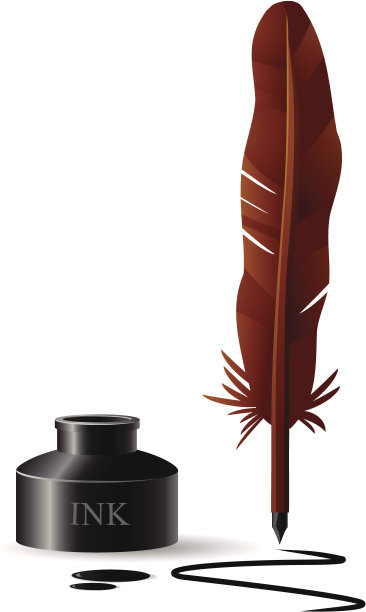 羽毛笔图片下载