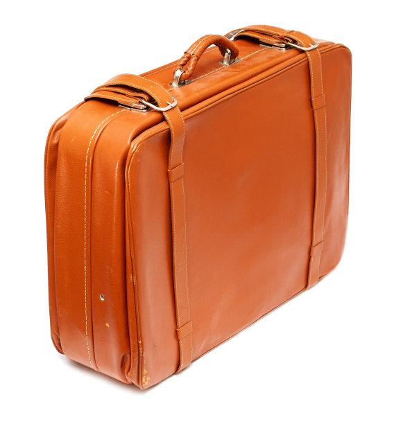 褐色的旧箱子图片下载