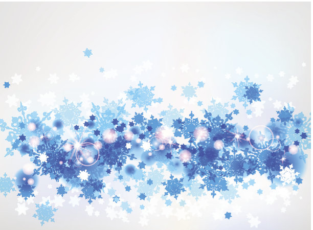 抽象背景与雪花图片下载
