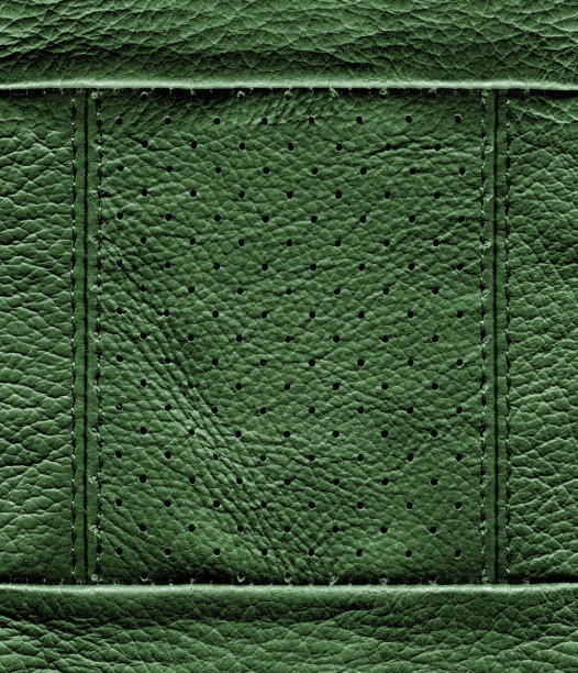 绿色皮革纹理图片下载