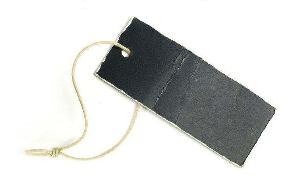 深蓝色纸标签图片下载