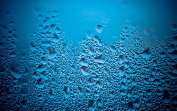 蓝色的水滴图片下载