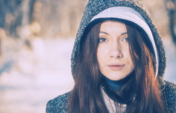 冬天的肖像图片下载