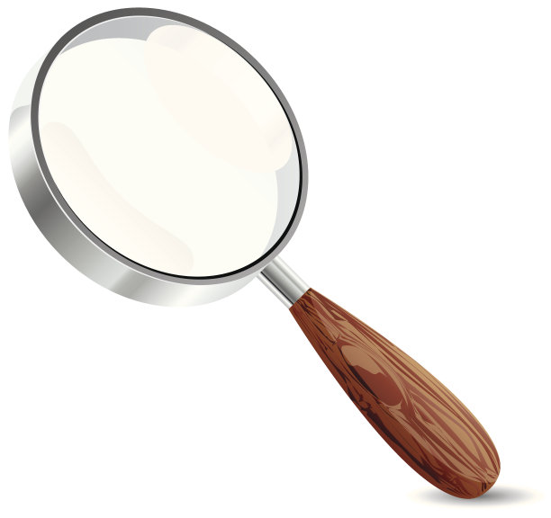 矢量放大镜图片下载