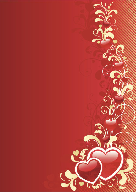 抽象的情人节背景图片下载
