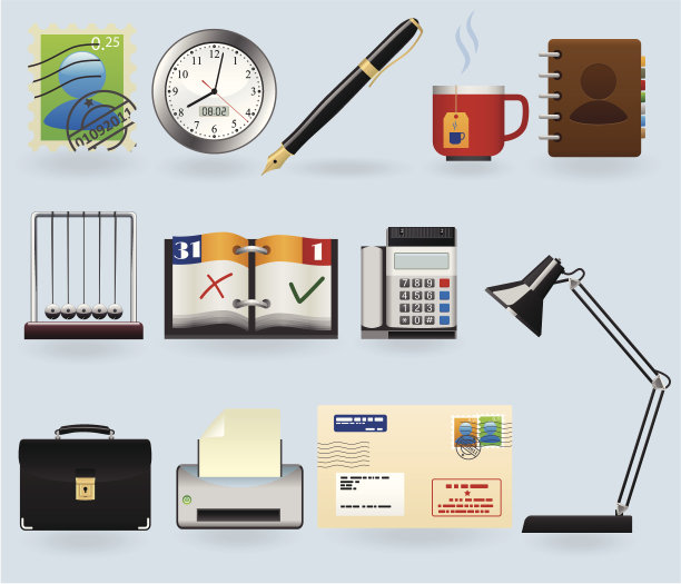 办公室图标设置图片下载