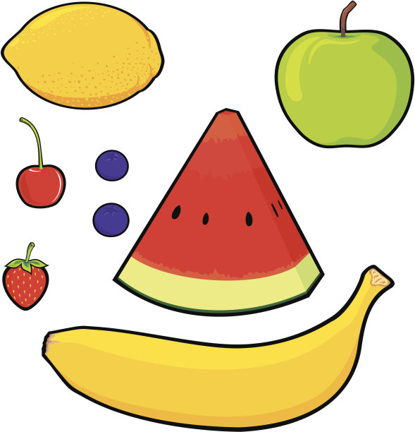 浆果和水果素材图片