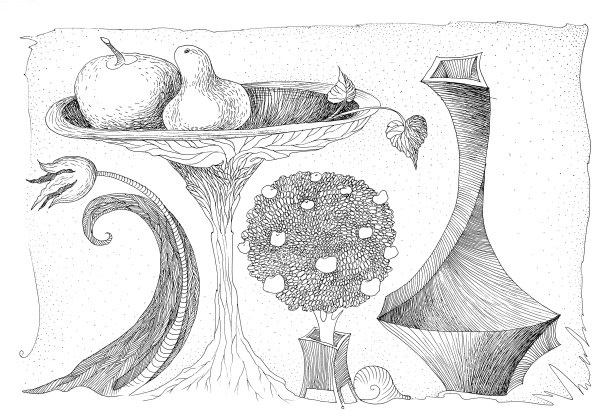 抽象静物画图片下载