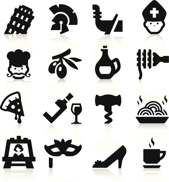 意大利文化图标图片下载