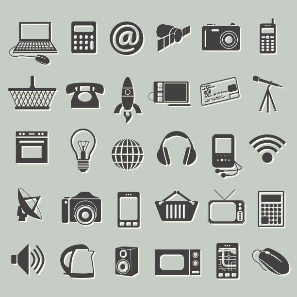 现代科技图标图片下载