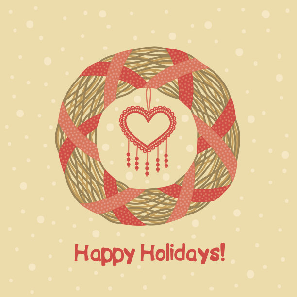 复古的贺卡图片下载