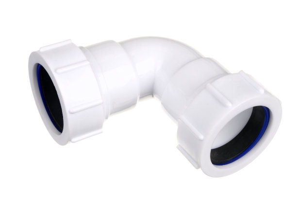 塑料压缩式废气管接头弯头隔离图片下载