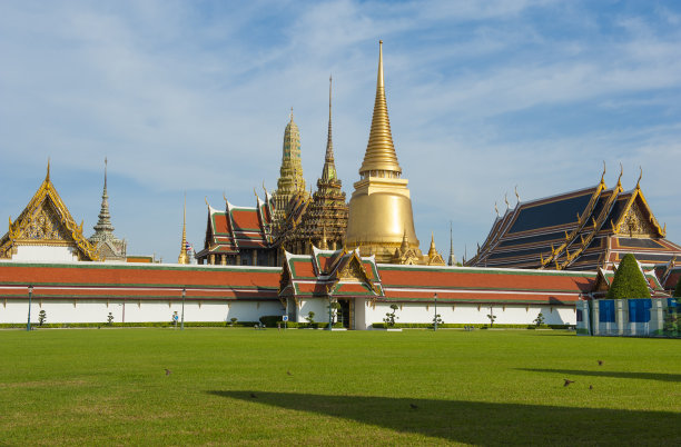 泰国传统地标，大皇宫，图片下载