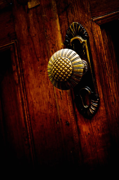 旧金属门把手图片下载