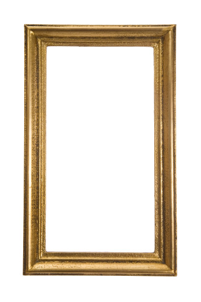 金色的框架图片下载