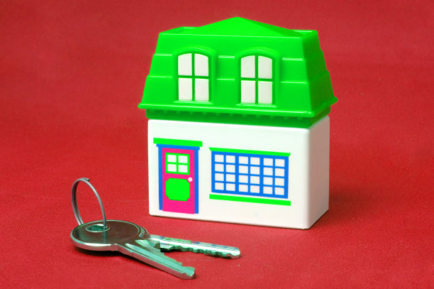 模型房和钥匙图片下载