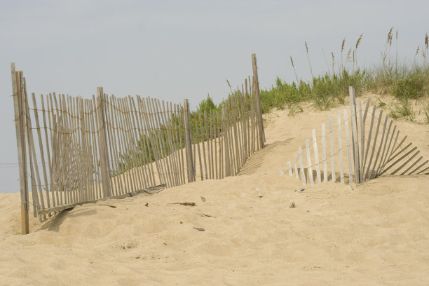 沙丘围栏图片下载