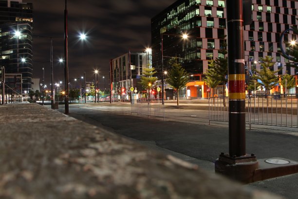 墨尔本的晚上图片下载