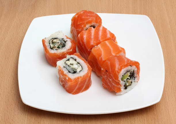 红寿司盘图片下载