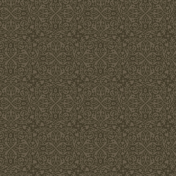 复古印花无缝图案图片下载